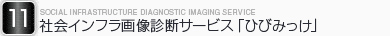 社会インフラ画像診断サービス「ひびみっけ」